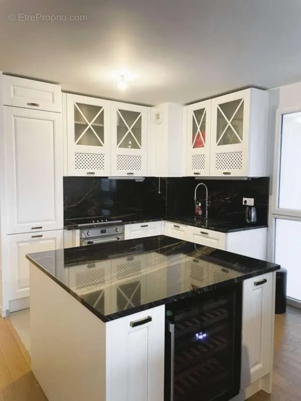 Köök - Luxury Duplex with View in Bordeaux