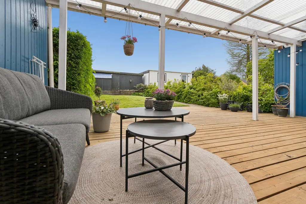 Terrasse - Family-Friendly Terraced House in Bellinge