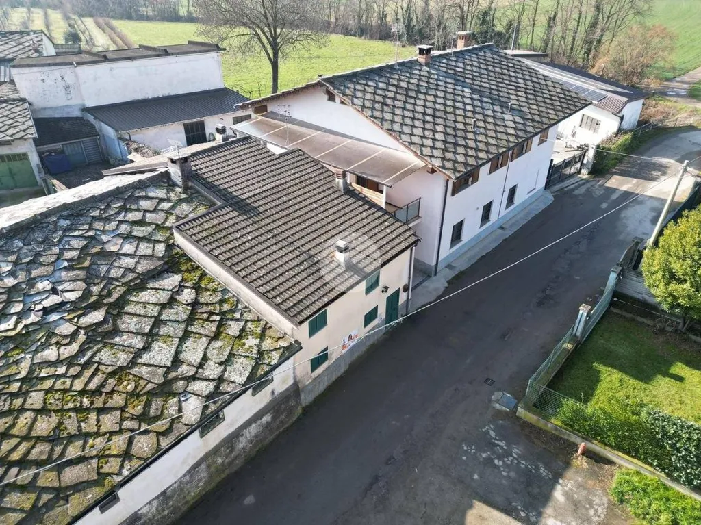 Aerial - Semi-detached House with Garden in Bagnolo Piemonte