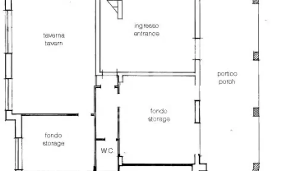 Plan - Villa with Panoramic View near Lake, Piegaro