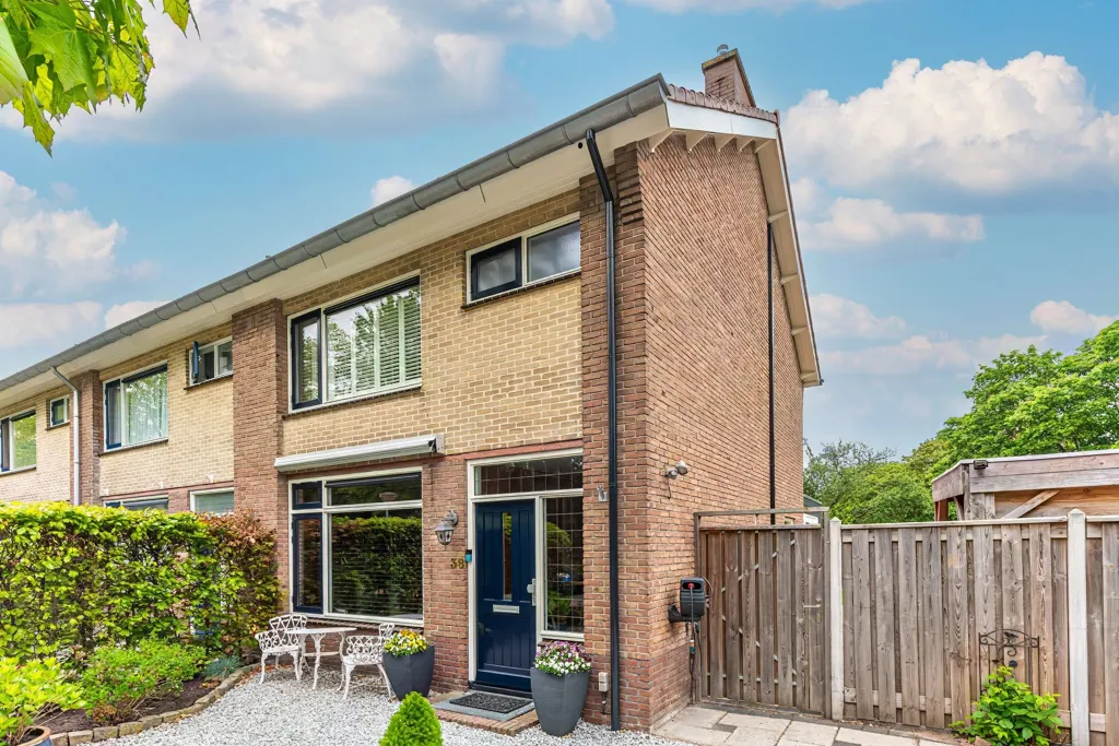 Exterior - Modernised Corner House with Garden in Huizen