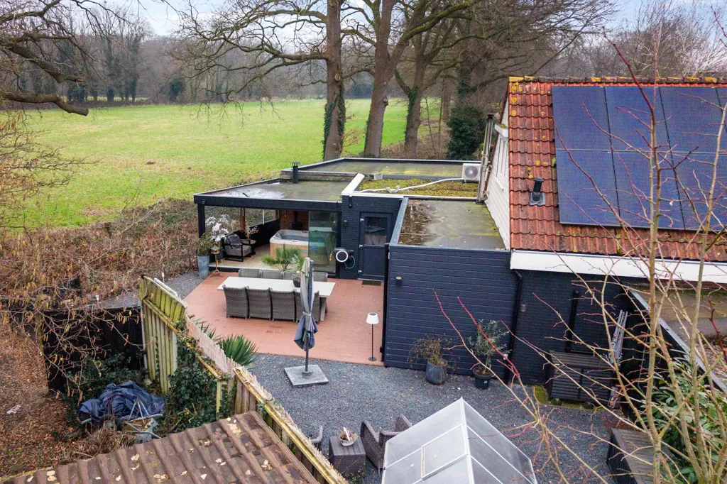 Vue aérienne - Maison 5 pièces à Borne