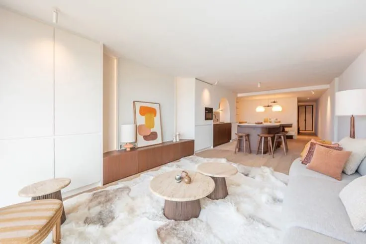 Séjour - Appartement avec Vue Mer à Knokke-Heist