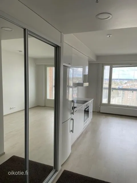 Cucina - Modern Studio with Balcony in Niittykumpu, Espoo