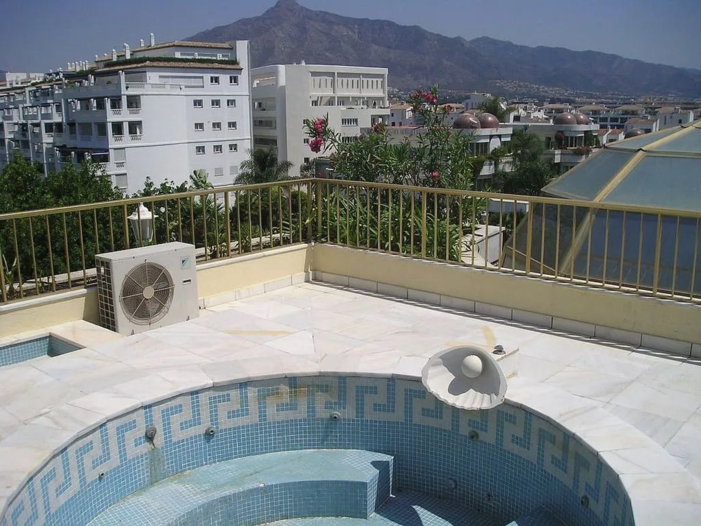 Terrasse - Penthouse with Pool in Casco Antiguo, Marbella