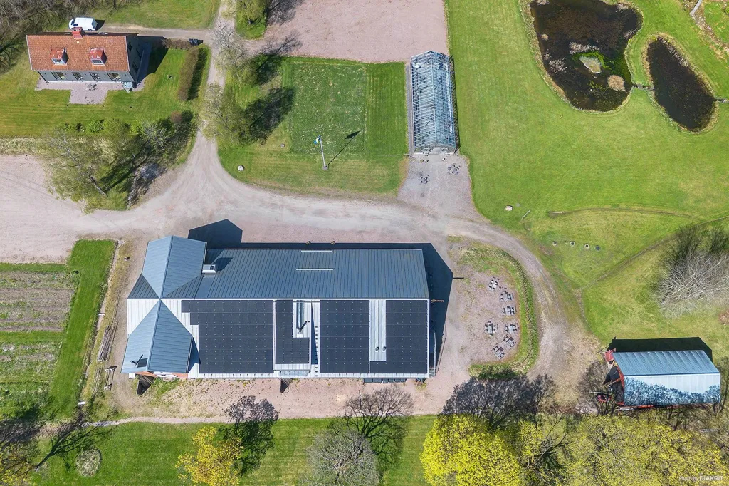 Õhuvaade - Event Venue with Garden near Borås