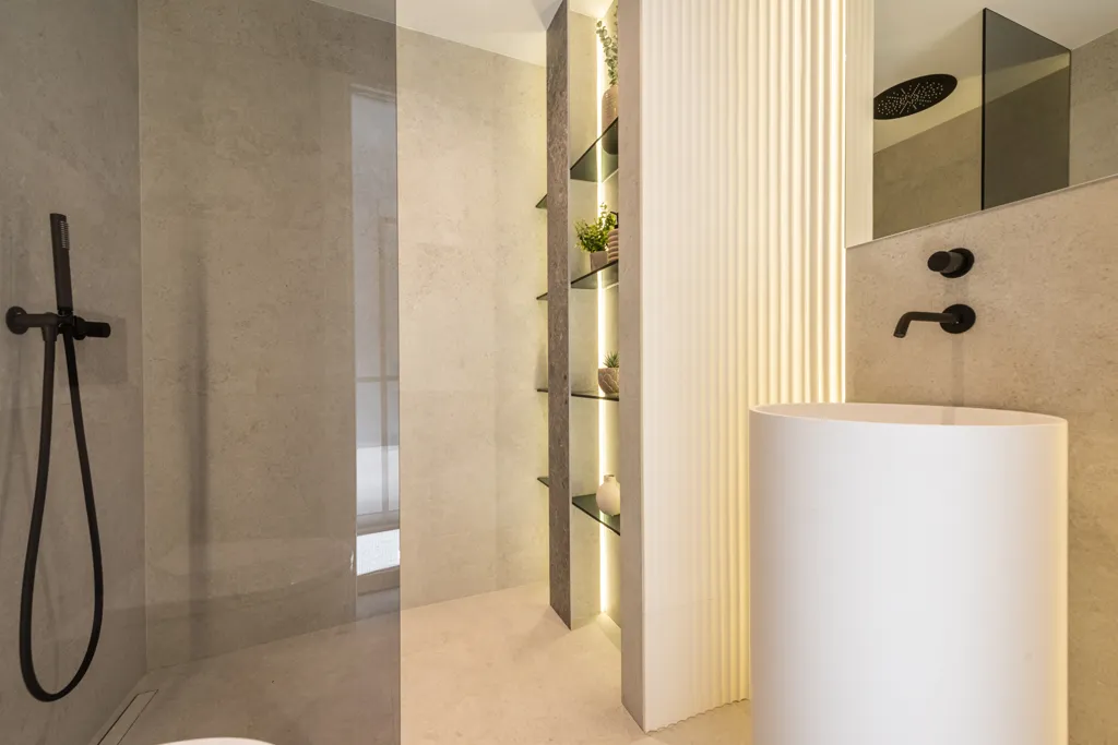 Salles de bain - Semi-Detached House with Pool in Nueva Andalucía