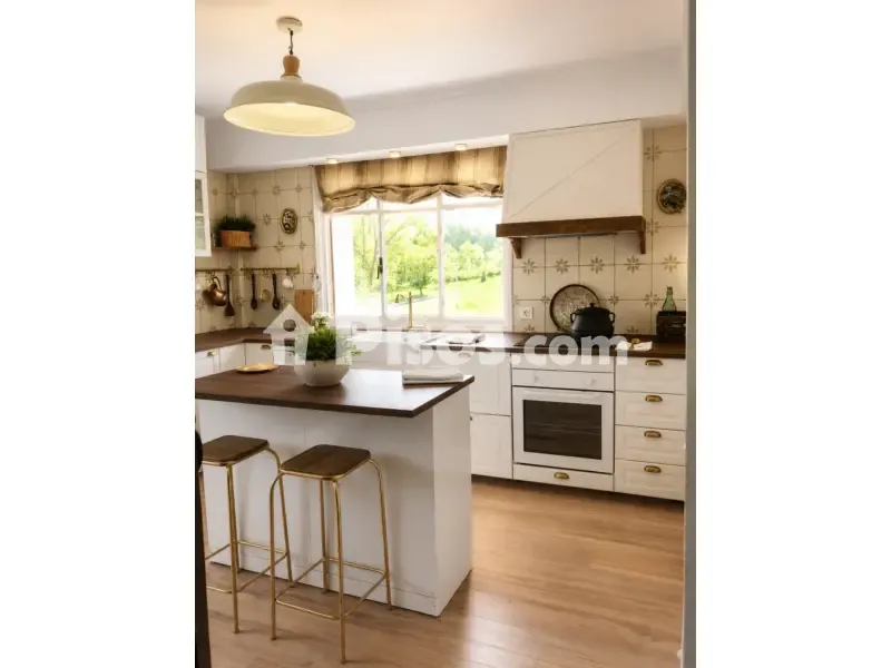 Cuisine - Apartment with Terrace and Mountain Views in Gi-3560