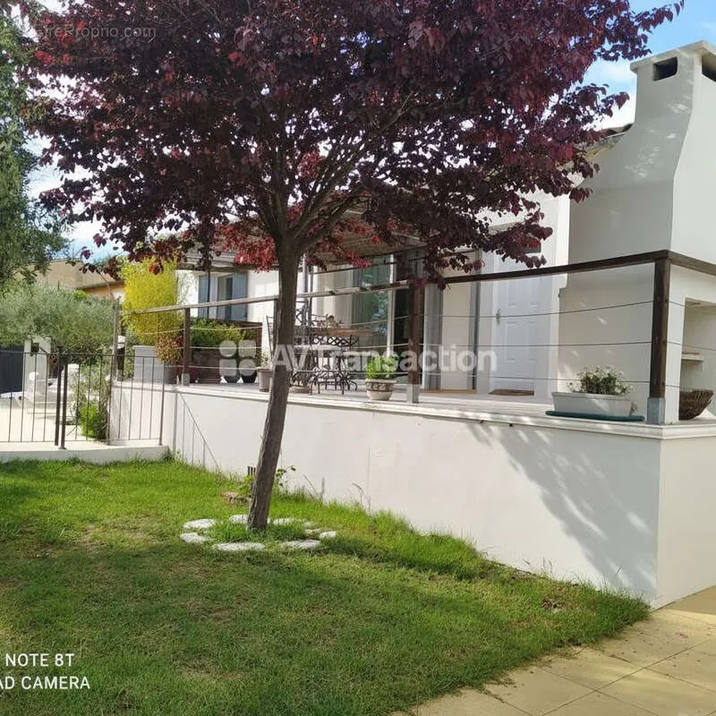 Garden - House with Pool in Moussac