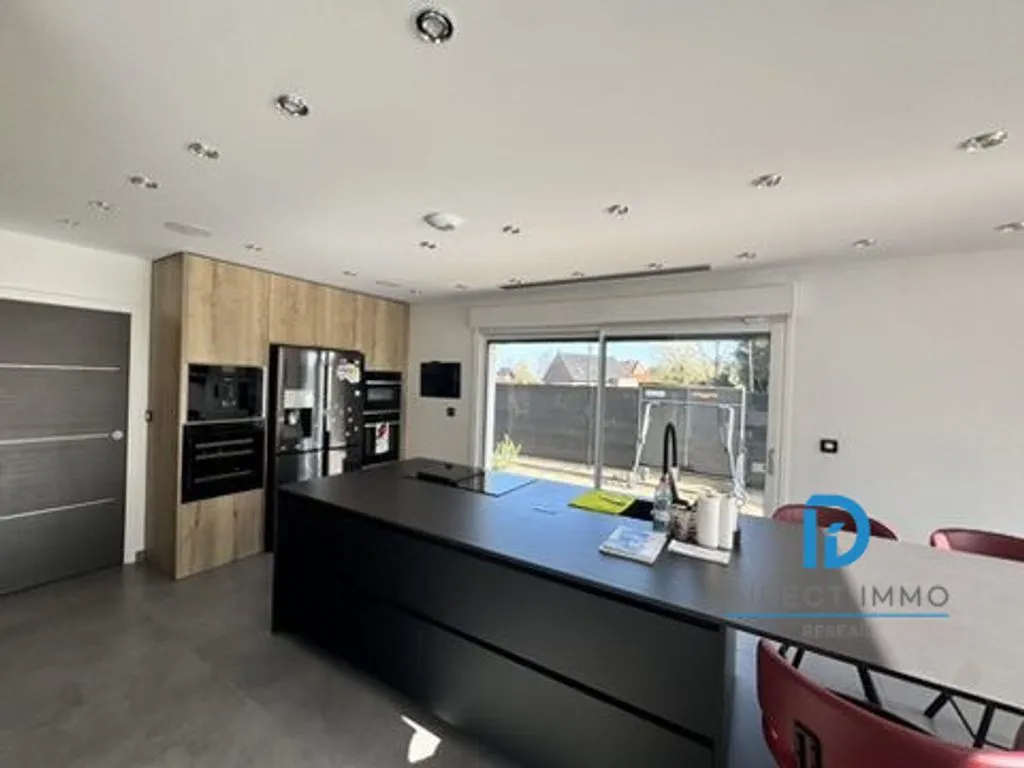 Köök - Contemporary Villa with Pool in Cysoing