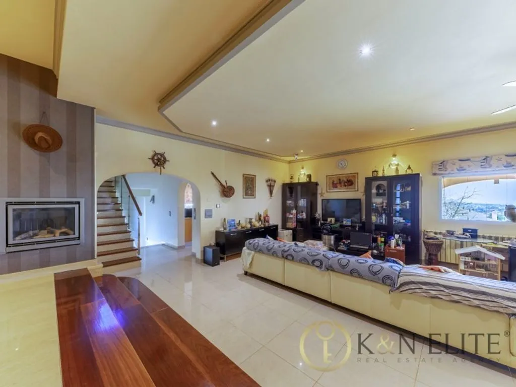 Living Room - Luxury Villa with Sea Views in Calpe