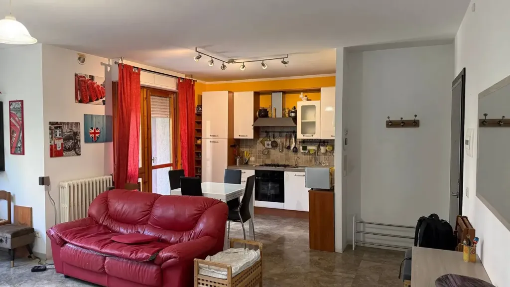 Séjour - Twin-Storey Apartment with Terrace in Perugia