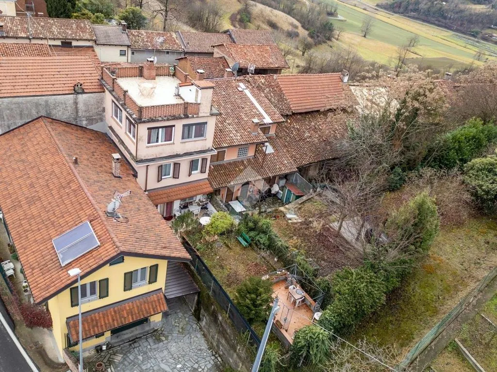 Vue aérienne - Semi-detached House with Panoramic View in Marentino