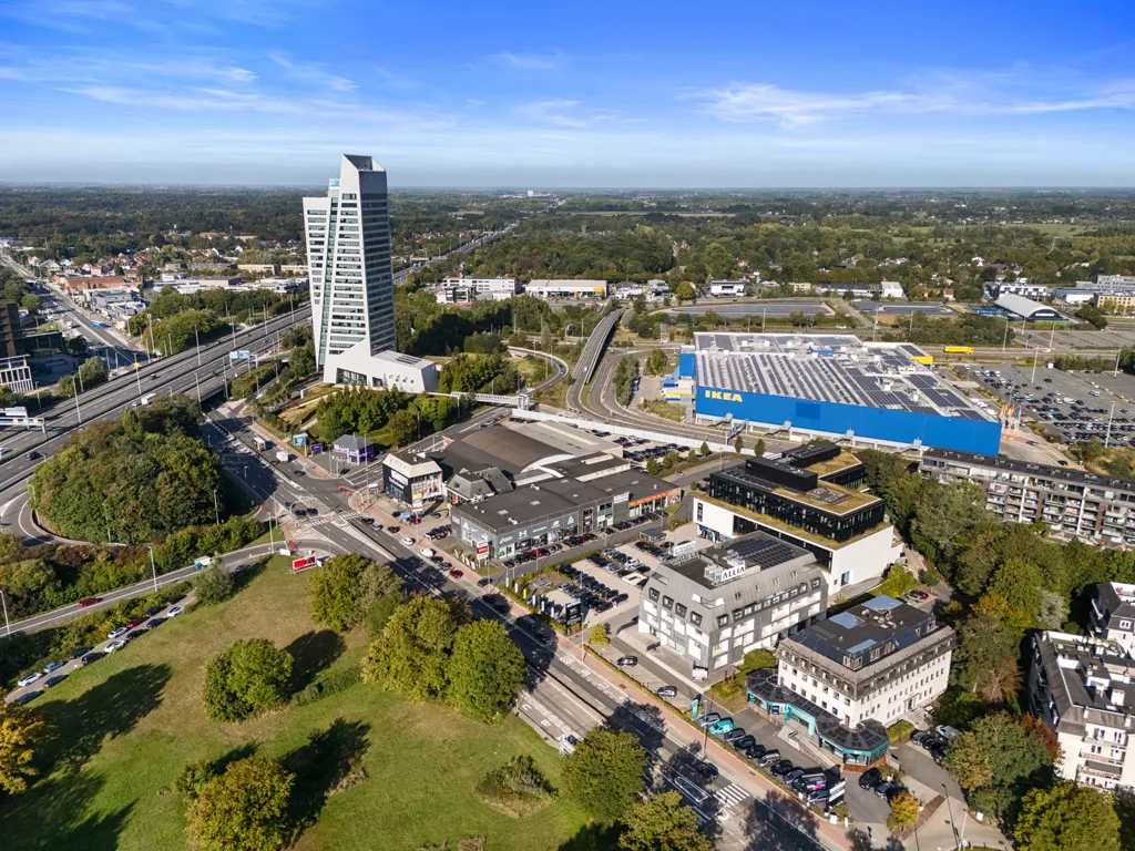 Vista aerea - Office Space with Parking in Sint-Denijs-Westrem, Gent