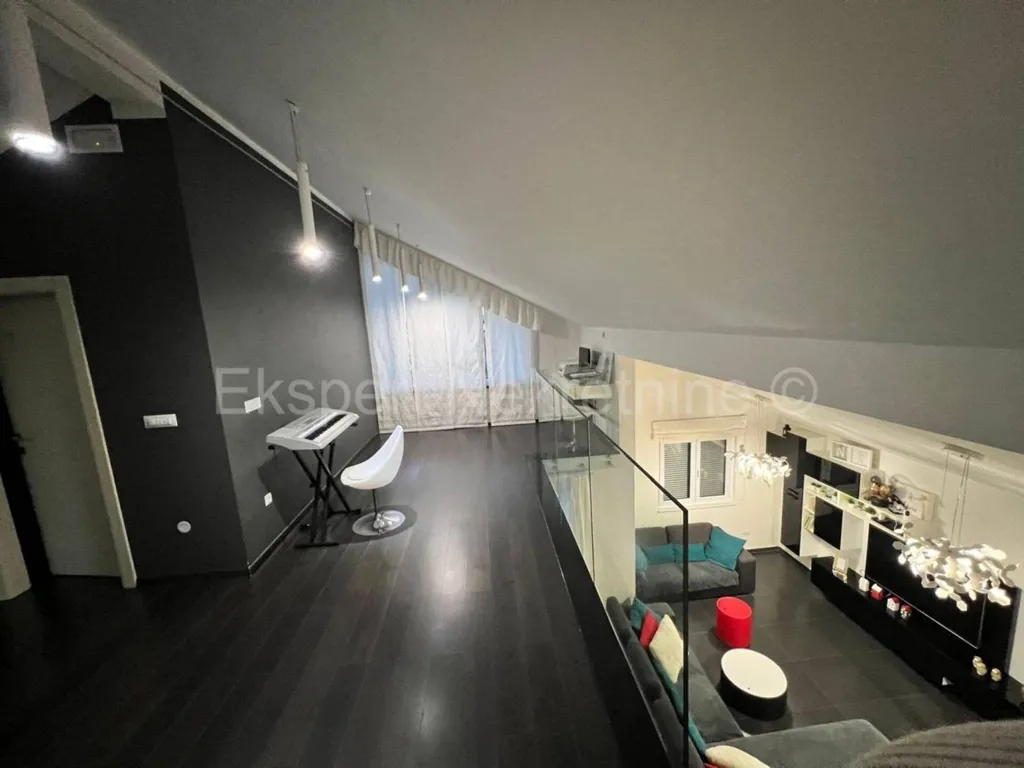 Séjour - Luxury Penthouse with Sea View in Trogir