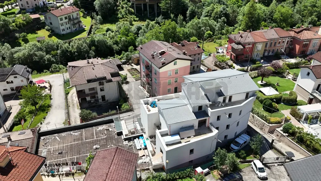 Vue aérienne - New Apartment with Parking in Recoaro Terme