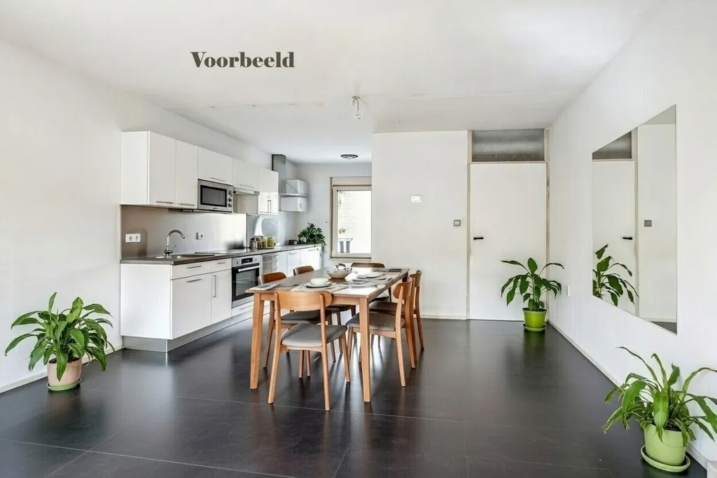 Söögituba - Appartement with Balcony in De Bothoven, Enschede