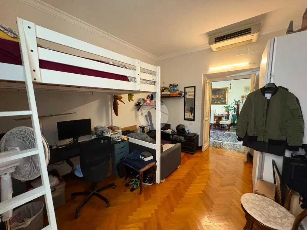 Bedrooms - Spacious 6-Room Apartment in Genoa