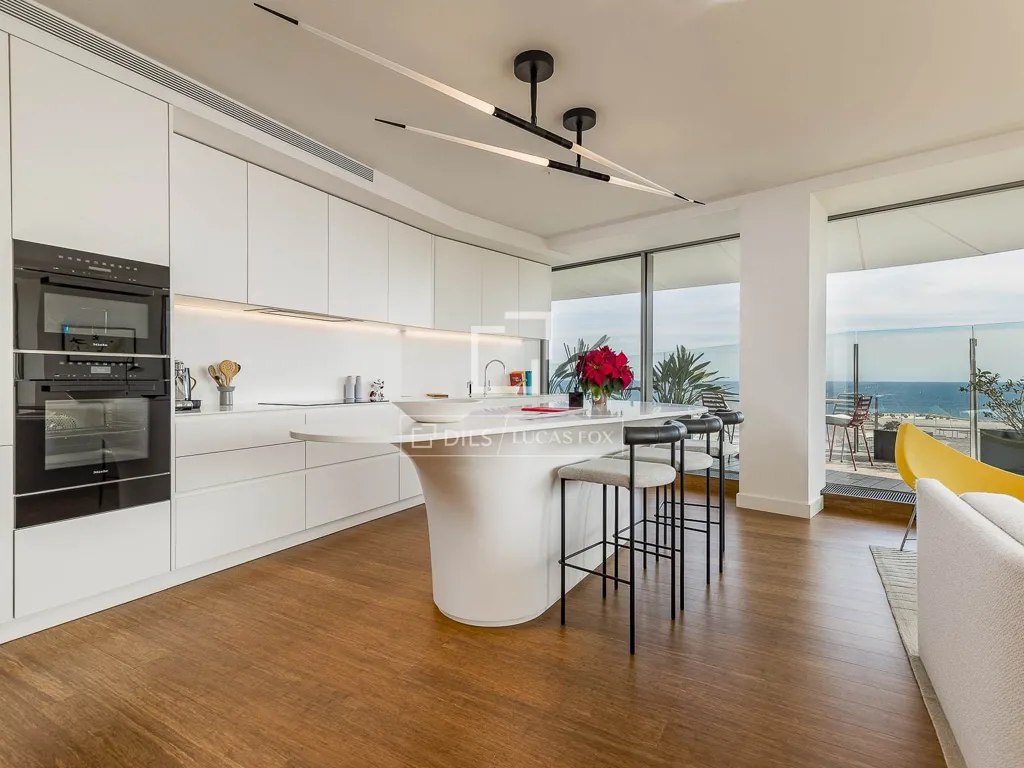 Köök - Luxury Flat with Rooftop Pool in Diagonal Mar, Barcelona