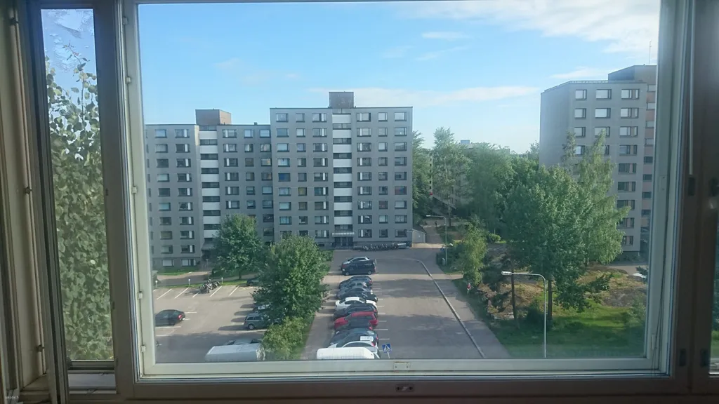 Balcony - Modernised Apartment with Balcony in Hakunila