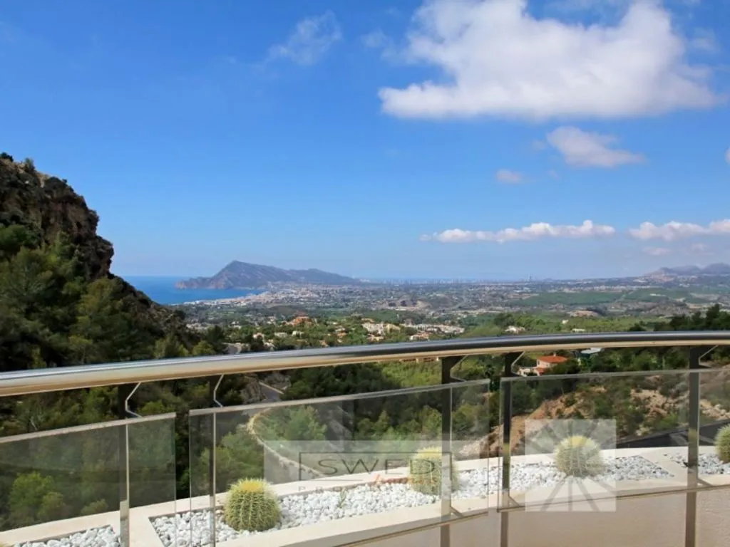 Balcony - Luxury House with Sea Views in Altea