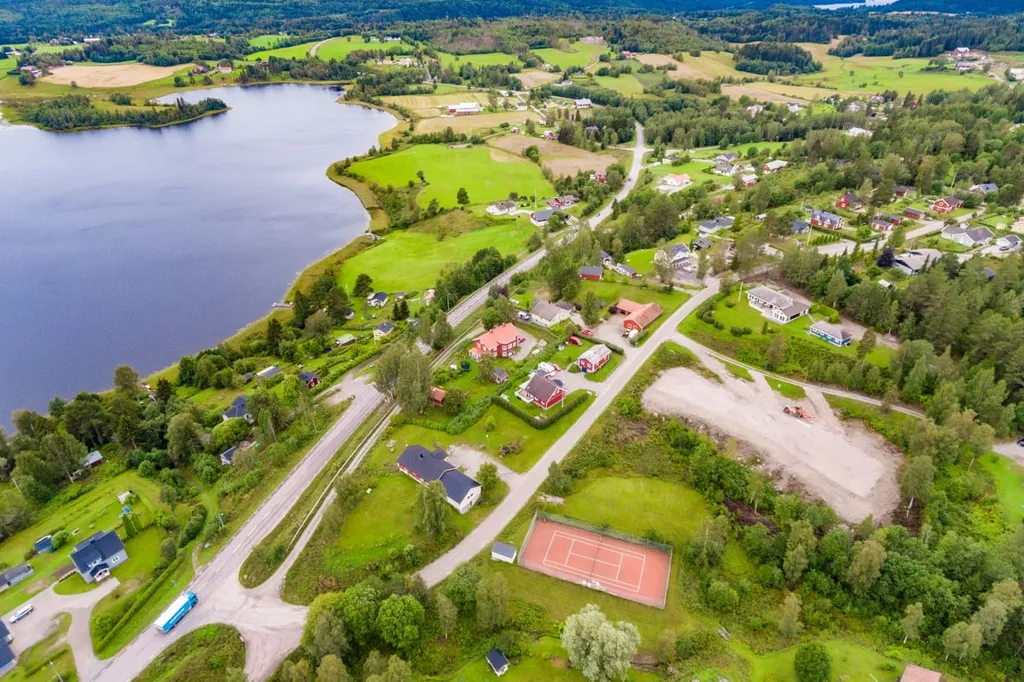 Õhuvaade - Buildable Plot with Nature in Allsta