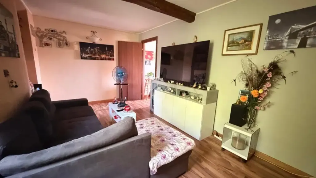 Soggiorno - Casa di corte con spazio esterno a Cilavegna