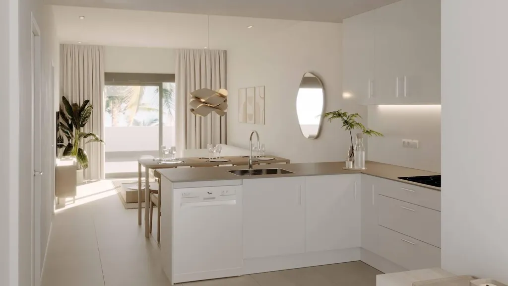 Kitchen - Apartment with Terrace in La Nucia