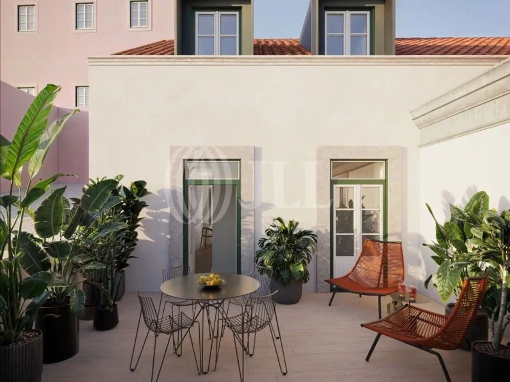 Terrass - 1 Bedroom Duplex in Praca do Rossio, Lisbon
