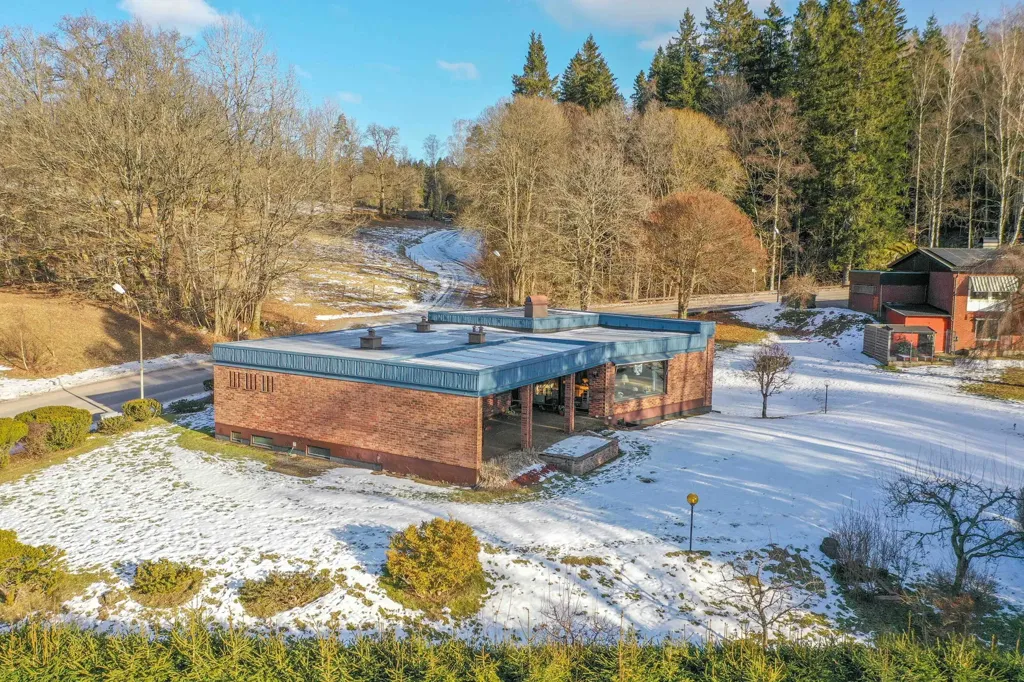 Õhuvaade - Villa with Garden in Borås