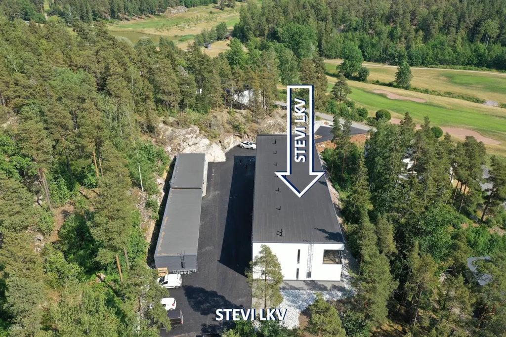 Vista aerea - Modern Apartment with Garden in Naantali