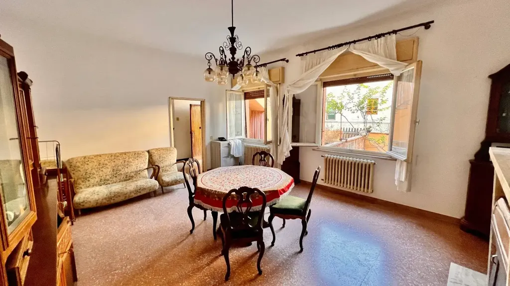 Söögituba - Historic Townhouse with Courtyard in Fabriano