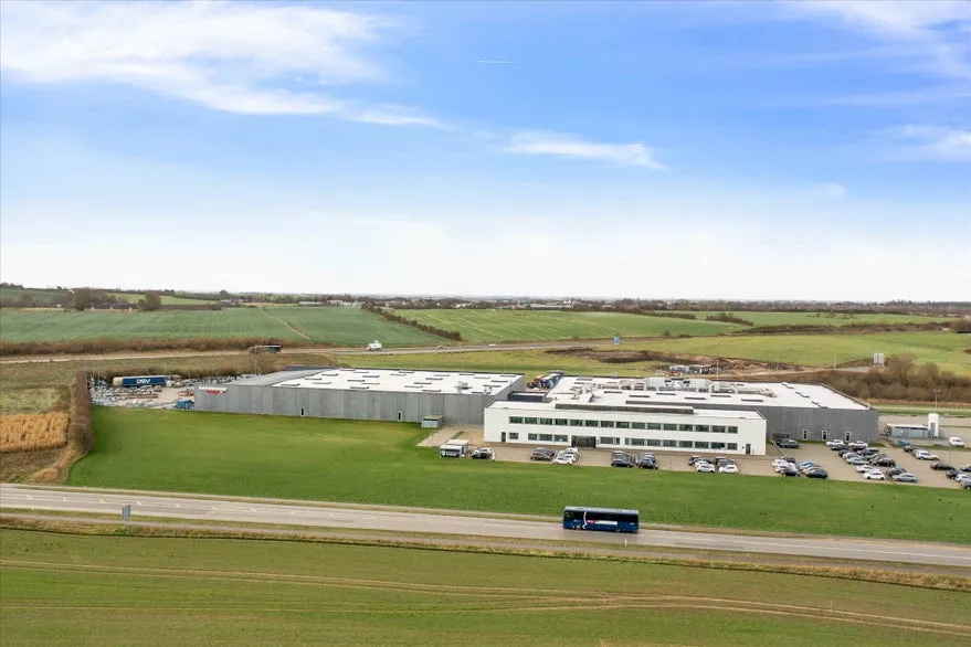 Vue aérienne - Office Space with Motorway View in Sønderborg