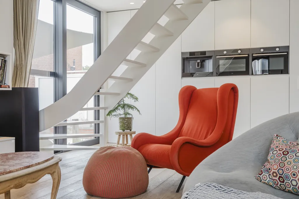 Living Room - Commercial Property with Residential Unit in Wervik