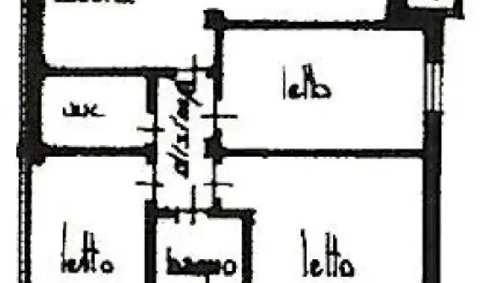 Plan - Apartment with Terraces in Adria
