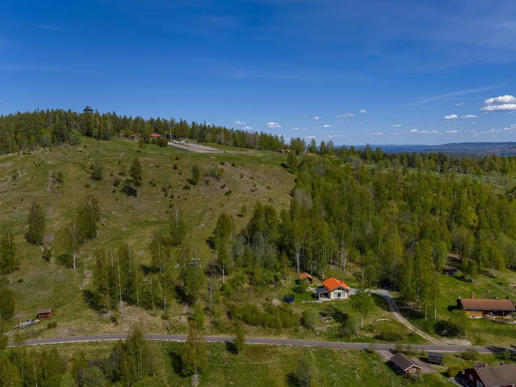 Vue aérienne - Plot with Natural Setting in Siljansnäs, Dalarna