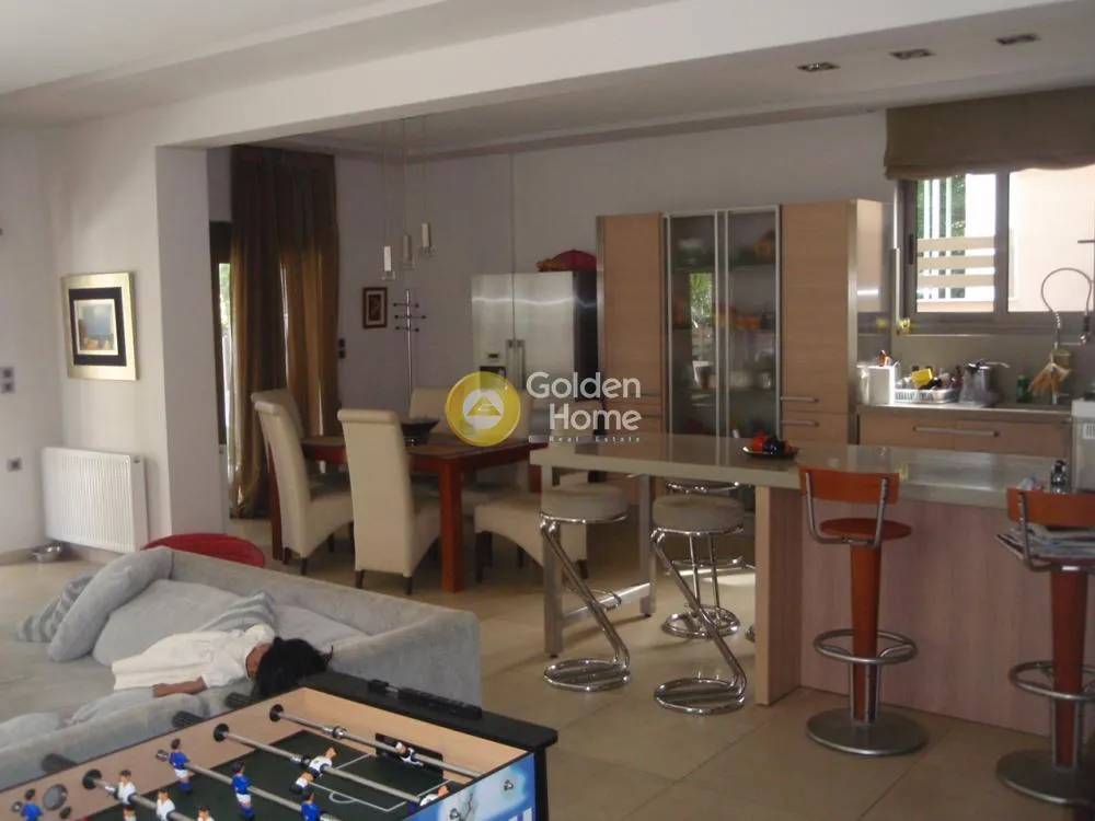 Séjour - Independent Villa with Garden in Thriamvos