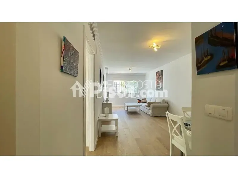 Séjour - Ground Floor Apartment with Terrace in Casco Antiguo