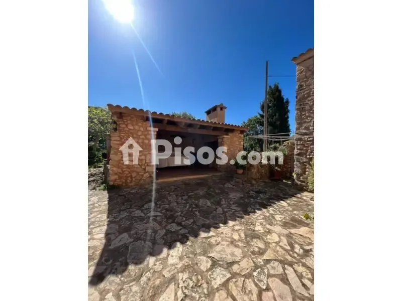 Garden - Rustic Finca with Pool in S'Horta