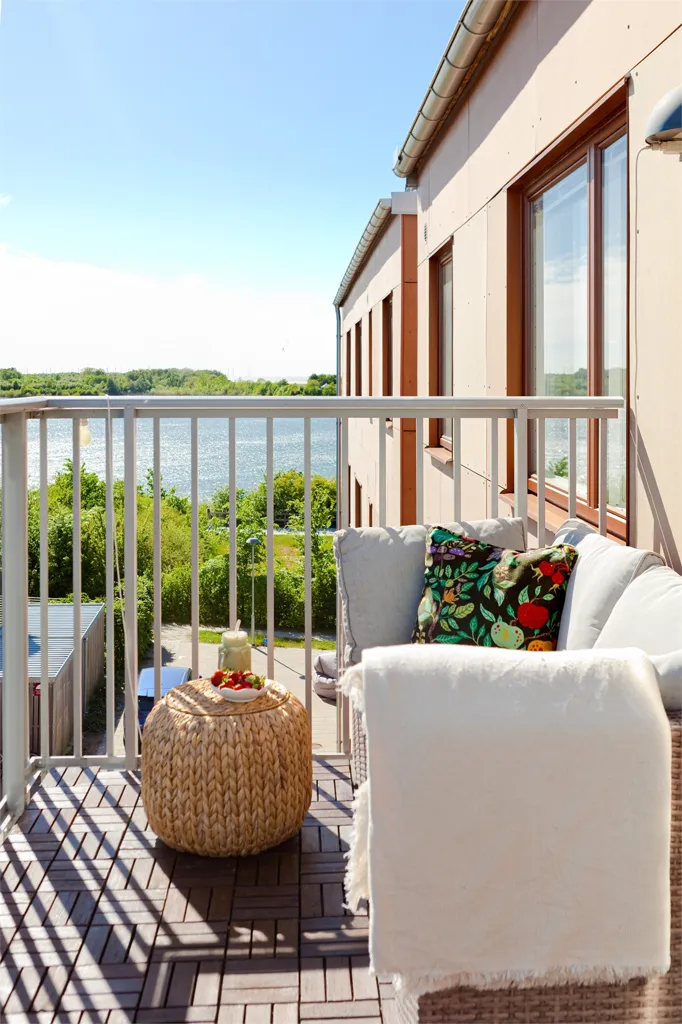 Balcon - Apartment with Sea View in Vattenbrynet