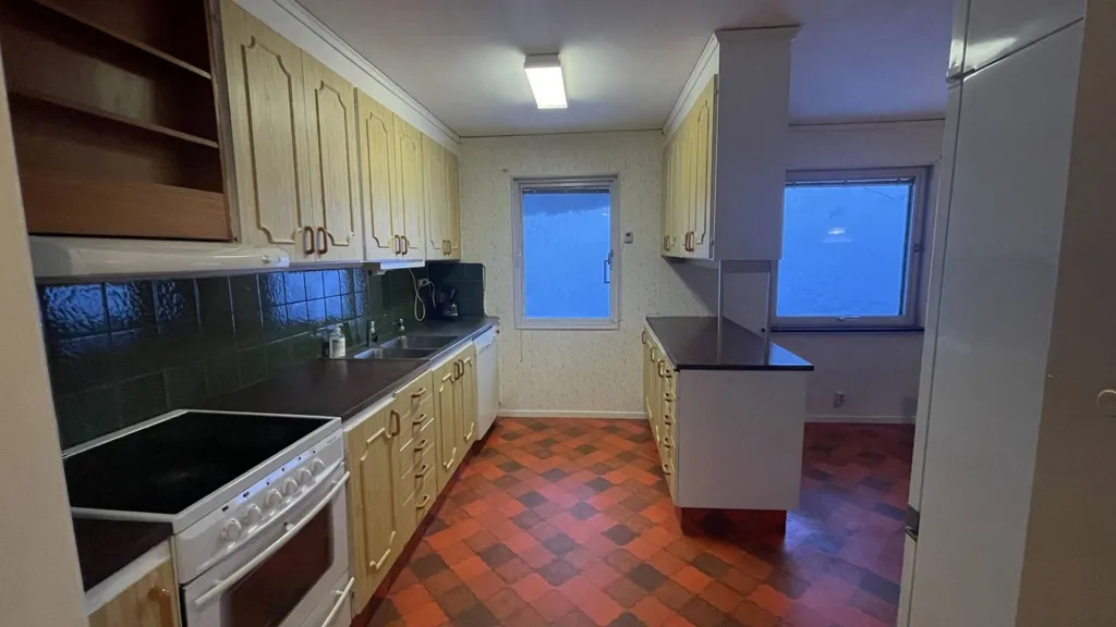 Köök - Semi-Detached Villa with Basement in Hede
