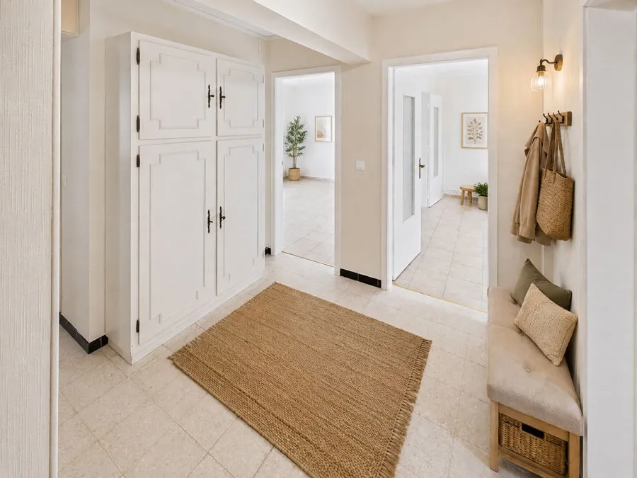 Hallway - 3-Bedroom Apartment with Garage in Thionville