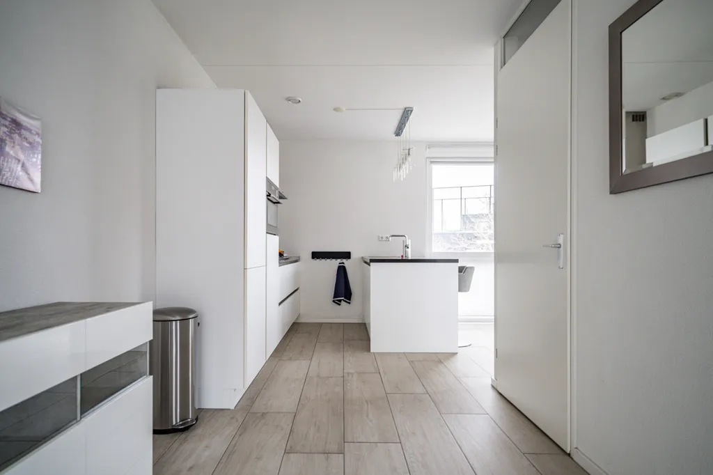 Kitchen - Corner Apartment with Extra Mezzanine in Leiden