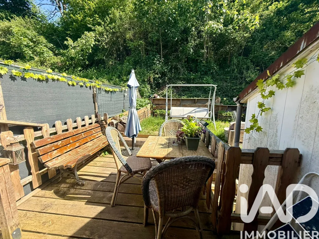 Jardin - Maison de Ville avec Terrasse à Wisembach