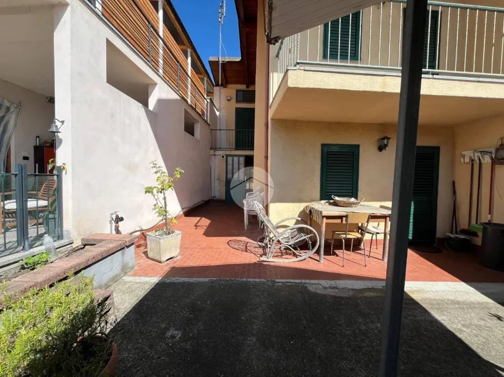 Terrace - Semi-detached House with Garden in Bagnolo Piemonte