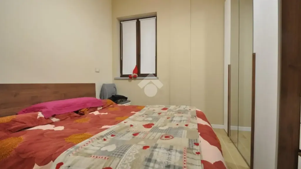 Schlafzimmer - Two-Bedroom Flat in Historic Building, Turin