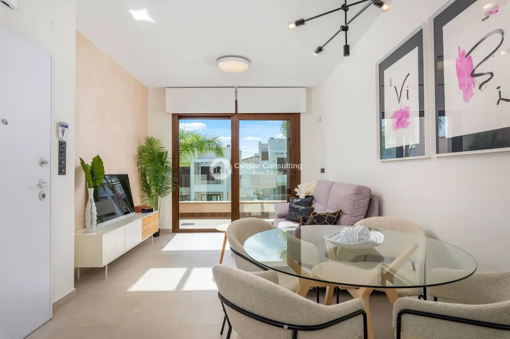 Salle à manger - Penthouse with Mountain Views in Torrevieja