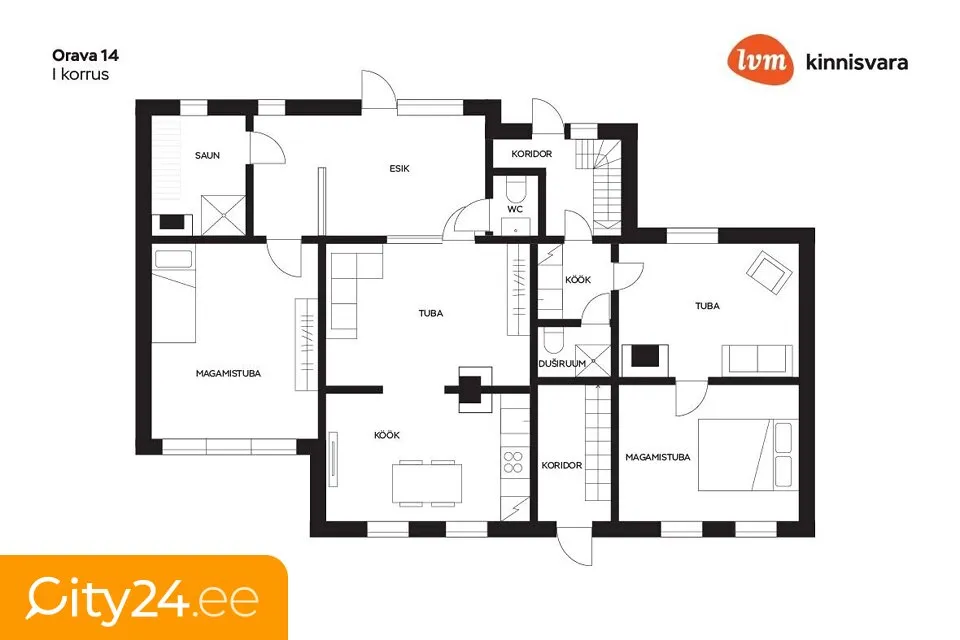Maison 10 pièces à Tartu linn