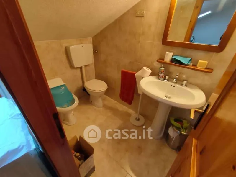 Bagni - Trilocale with Panoramic Terrace in Saint-Vincent