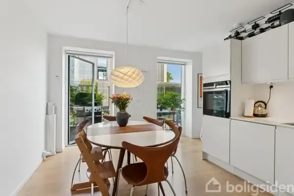 Salle à manger - Modern Row House with Garden in Tårnby